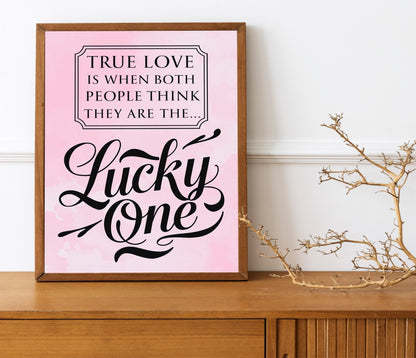 Two Imperfect People Refuse to Give Up A Perfect Marriage Relationship 8x10 Lovely Wedding Sign Husband Wife Anniversary Gift