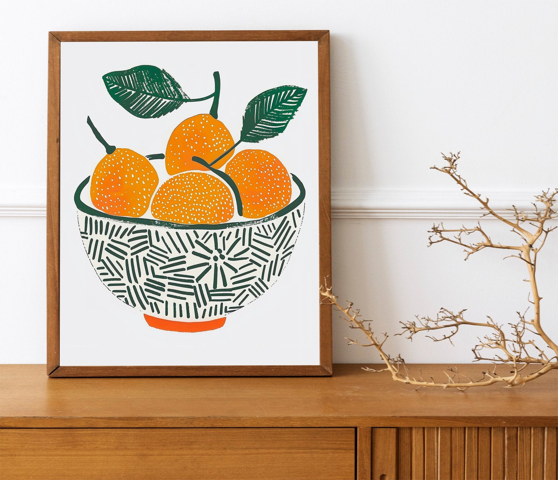 Fruit Bowl Print Colorful Wine Retro Wall Art Kitchen Wall Prints Aesthetic Decor Gallery Wall Home Inspiration