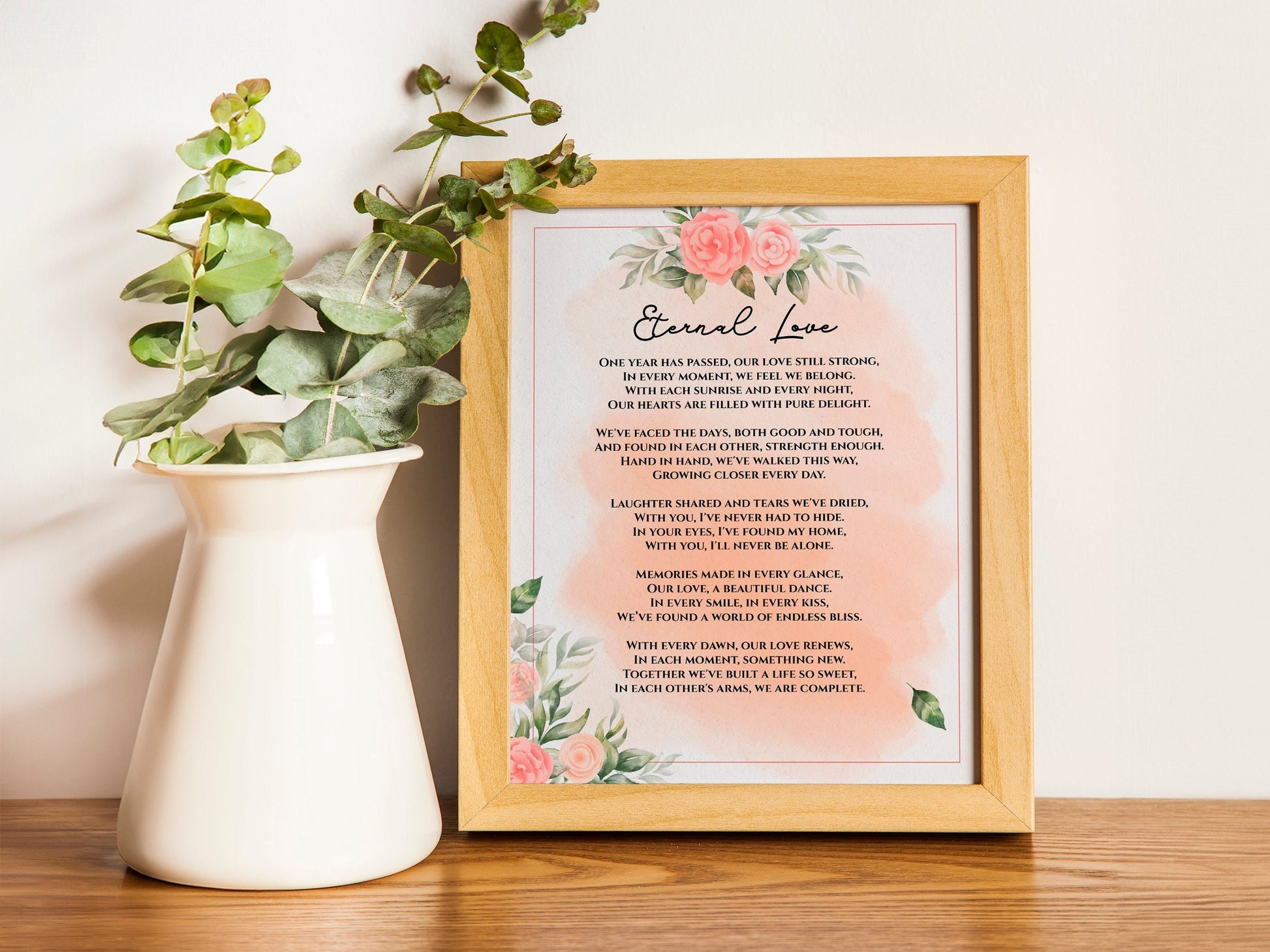 Custom Wedding Song Lyrics Poster Personalized Poem for Lovers Anniversary Wall Art Wedding Vows Wall Art First Dance Art Couples Gift