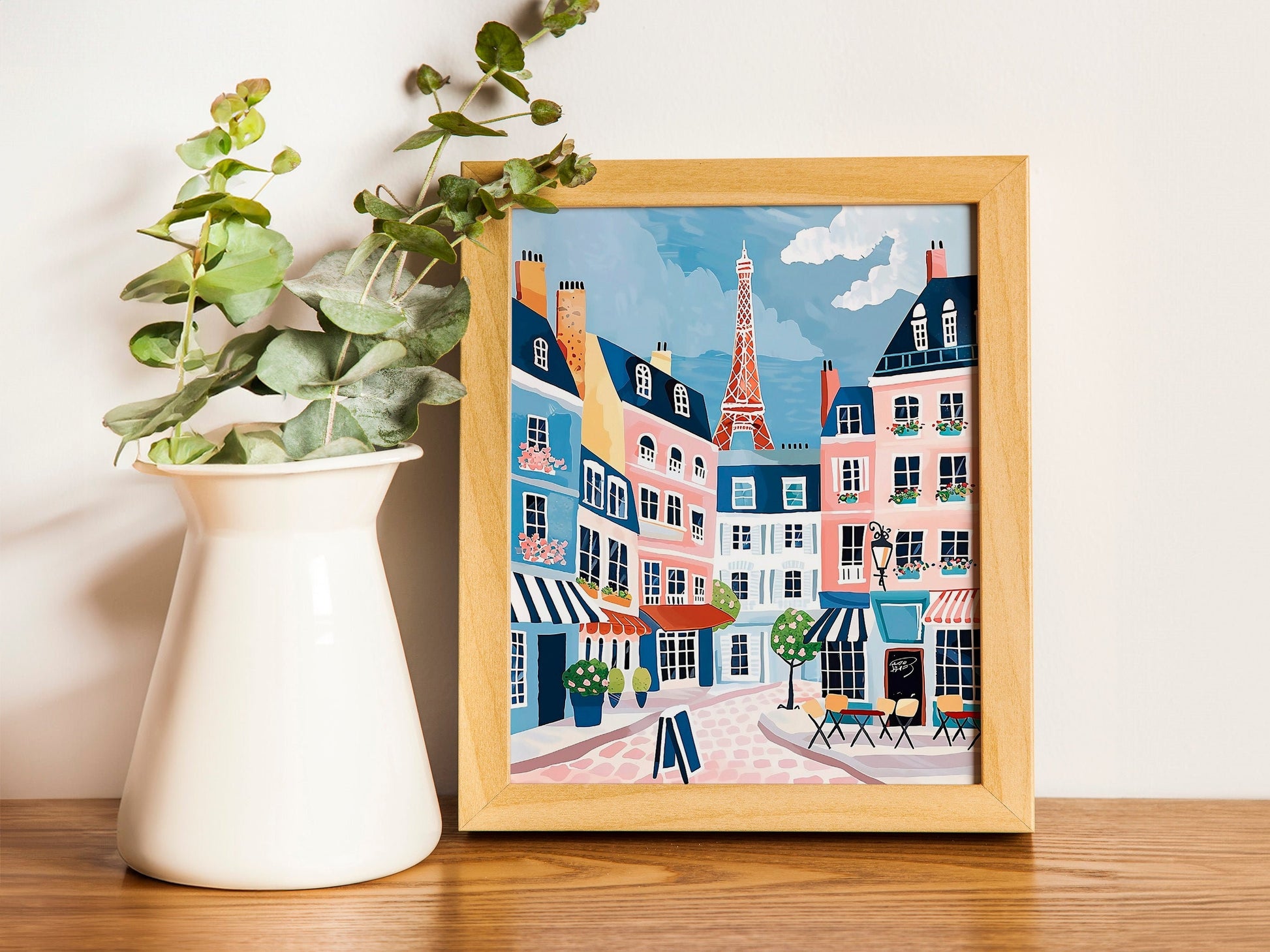 Paris Art Print France Print City Wall Art Paris Gift Eiffel Tower Travel Print Travel Poster Travel Gift Housewarming Gift Decoration