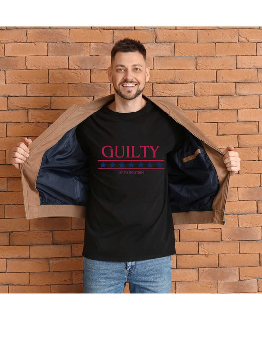 Guilty of Patriotism Shirt 2024, Election Memes, 2024 Campaign Shirt, American Politics, 2024 Election Funny