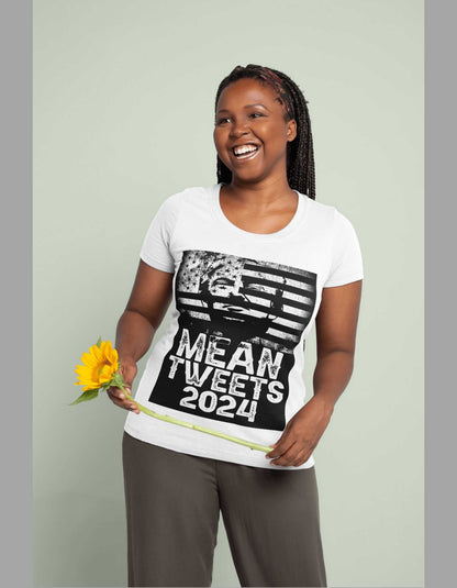 Mean Tweets 2024 Shirt, Support Trump Shirt, Trump 2024 Shirt, Anti Democrat, Republican Shirt, Trump Desantis 2024, Funny Republican tee,