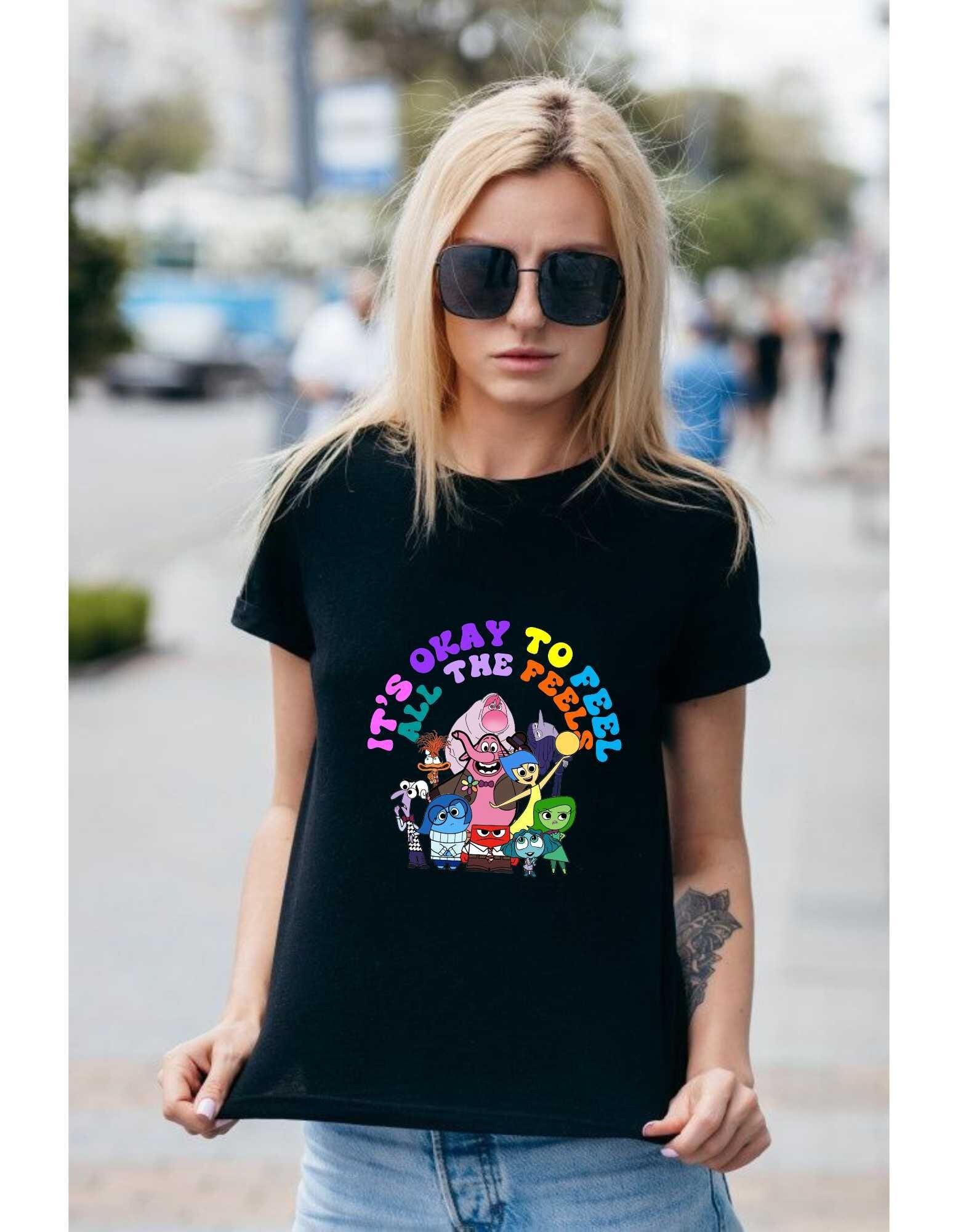Inside Out It's Okay To Feel All The Feels Shirt - Disney Every Day Is Full Of Emotions - Speech Therapy - Mental Health shirt -