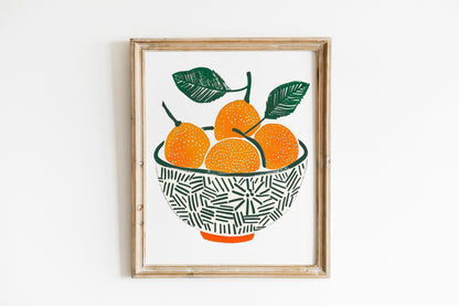 Fruit Bowl Print Colorful Wine Retro Wall Art Kitchen Wall Prints Aesthetic Decor Gallery Wall Home Inspiration