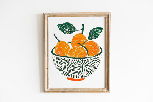Fruit Bowl Print Colorful Wine Retro Wall Art Kitchen Wall Prints Aesthetic Decor Gallery Wall Home Inspiration