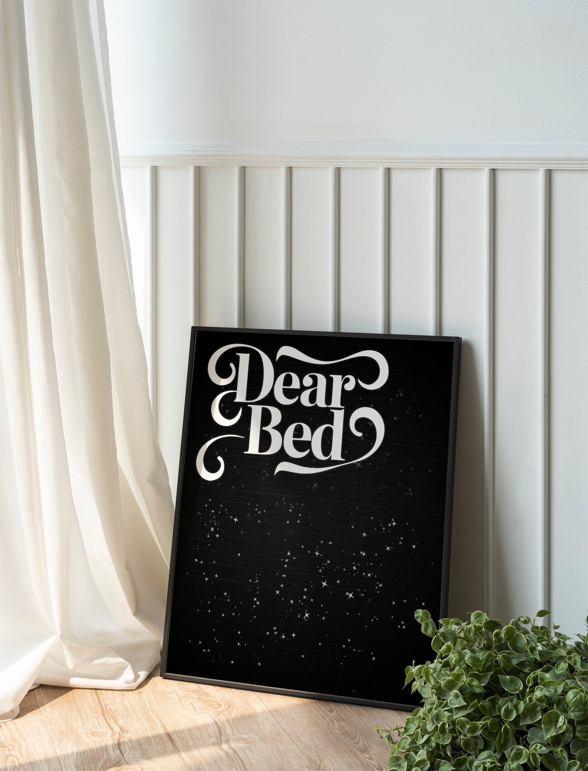 Set of 2 Bedroom Wall Art Prints Dear Bed I Love You Bedroom Wall Decor New Home Gift Housewarming Gift Home Wall Art Prints