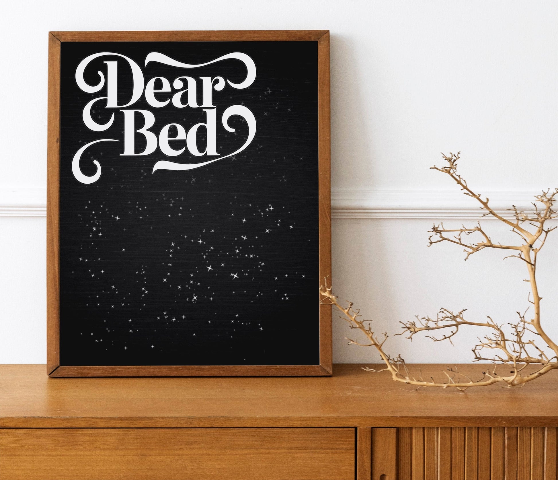 Set of 2 Bedroom Wall Art Prints Dear Bed I Love You Bedroom Wall Decor New Home Gift Housewarming Gift Home Wall Art Prints