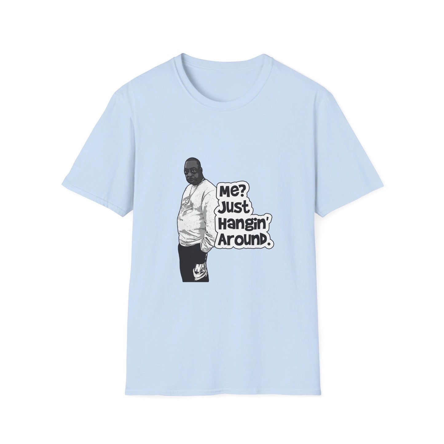 Beetlejuice Me? Just Hanging Around T-Shirt, Funny Beetlejuice Shirt, Viral T-Shirt, Meme Shirt, Funny Meme Tee, Just Hanging Around Shirt