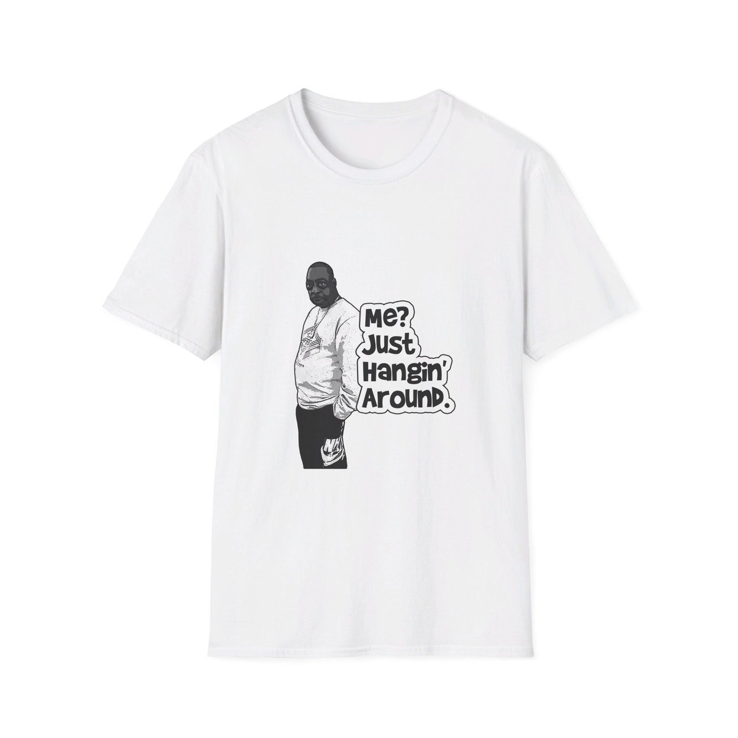 Beetlejuice Me? Just Hanging Around T-Shirt, Funny Beetlejuice Shirt, Viral T-Shirt, Meme Shirt, Funny Meme Tee, Just Hanging Around Shirt