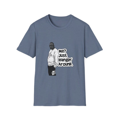 Beetlejuice Me? Just Hanging Around T-Shirt, Funny Beetlejuice Shirt, Viral T-Shirt, Meme Shirt, Funny Meme Tee, Just Hanging Around Shirt