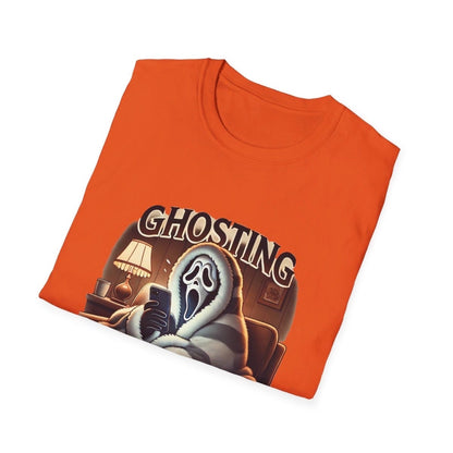 Ghost Face Ghosting in Progress T-Shirt, Funny Halloween Shirt, Viral T-Shirt, Funny Halloween T-Shirt, Ghost Face Shirt, Scream Movie Funny
