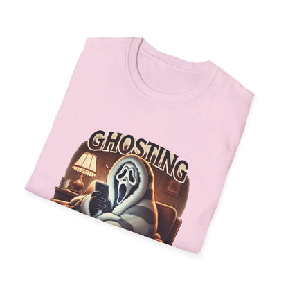 Ghost Face Ghosting in Progress T-Shirt, Funny Halloween Shirt, Viral T-Shirt, Funny Halloween T-Shirt, Ghost Face Shirt, Scream Movie Funny