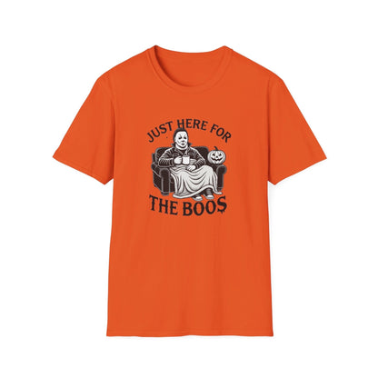 Jason Voorhees Just Here for the Boos T-Shirt, Funny Halloween Shirt, Viral T-Shirt, Funny Halloween T-Shirt, Jason Shirt, Friday the 13th