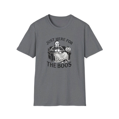 Jason Voorhees Just Here for the Boos T-Shirt, Funny Halloween Shirt, Viral T-Shirt, Funny Halloween T-Shirt, Jason Shirt, Friday the 13th