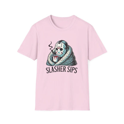 Jason Voorhees Slasher Sips funny Halloween t-shirt