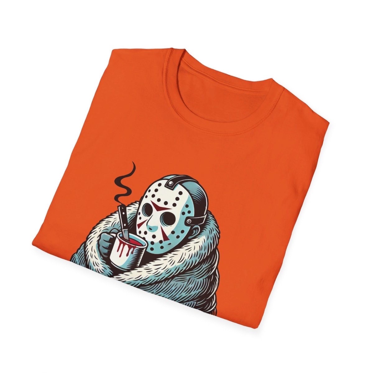 Jason Voorhees Slasher Sips T-Shirt, Funny Halloween Shirt, Viral T-Shirt, Funny Halloween T-Shirt, Jason Shirt, Friday the 13th