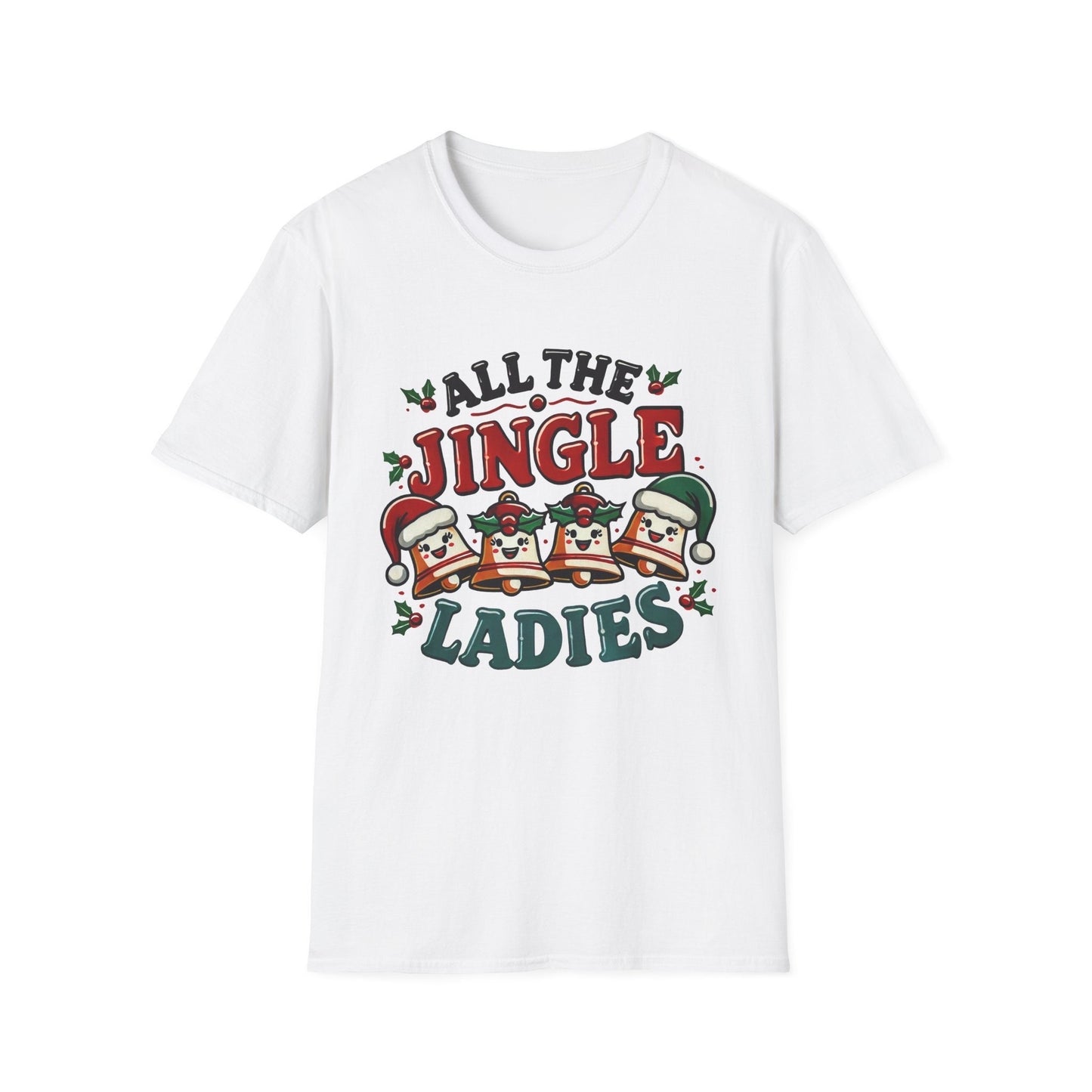 All the Jingle Ladies Christmas Funny T-Shirt, Funny Christmas Shirt, Viral T-Shirt, Funny Winter Shirt, Ugly Shirt Contest, Holiday Shirt