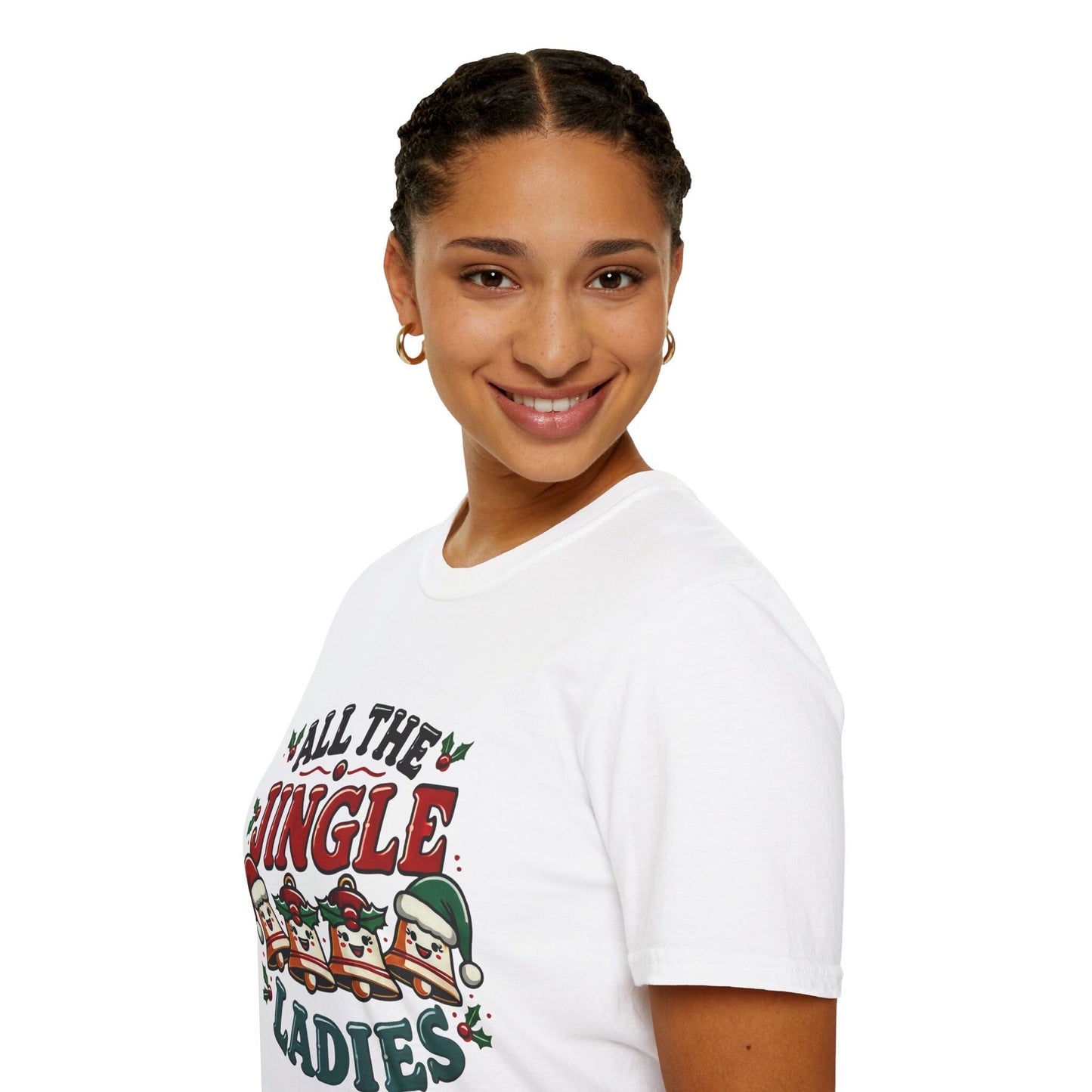 All the Jingle Ladies Christmas Funny T-Shirt, Funny Christmas Shirt, Viral T-Shirt, Funny Winter Shirt, Ugly Shirt Contest, Holiday Shirt
