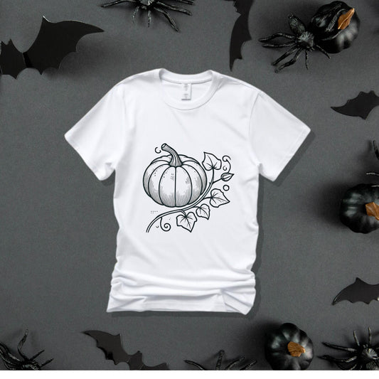 Cute Pumpkin Tshirt - Halloween Shirt - Halloween Pumpkin shirt - Pumpkin Shirt
