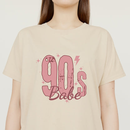 90s Babe Tshirt - Retro shirt - Born In The 1990's Shirt -