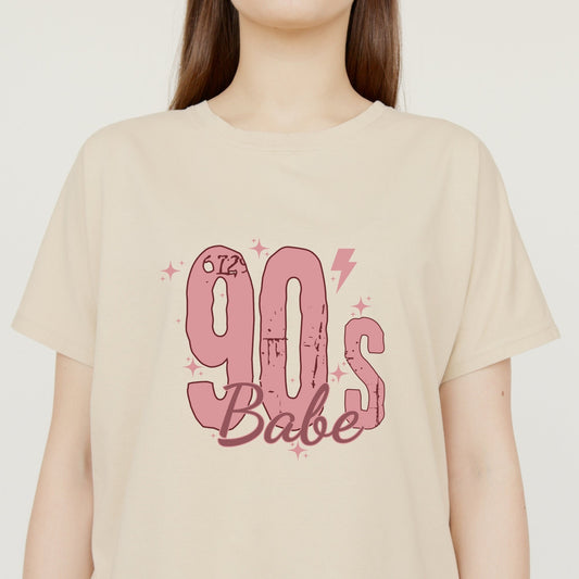 90s Babe Tshirt - Retro shirt - Born In The 1990's Shirt -