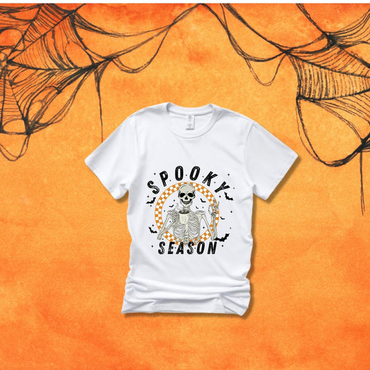 Spooky Season Tshirt - Spooky Shirt - Halloween Shirt - Retro Spooky