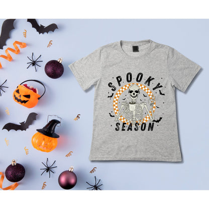 Spooky Season Tshirt - Spooky Shirt - Halloween Shirt - Retro Spooky