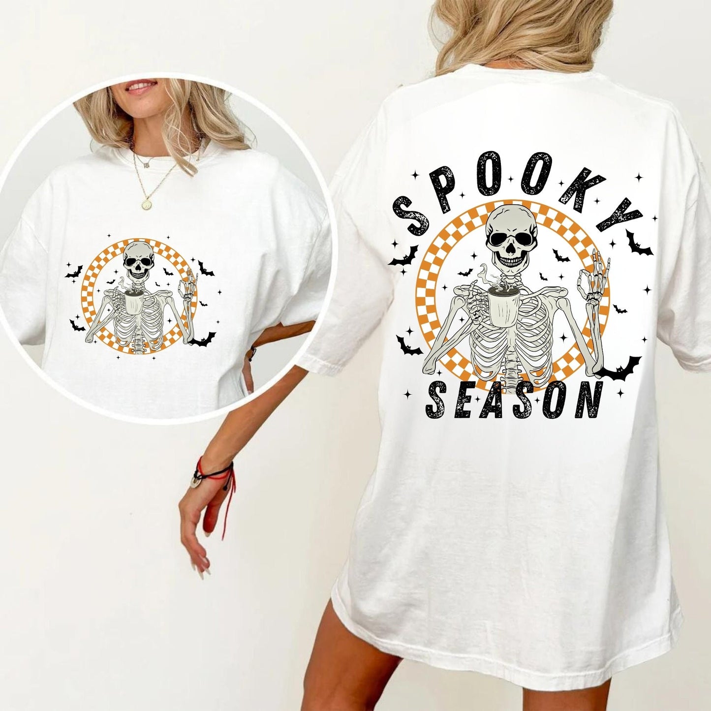 Spooky Season Tshirt - Spooky Shirt - Halloween Shirt - Retro Spooky
