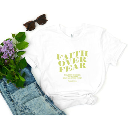 Faith Over Fear Tshirt - Bible Verse Tshirt - Faith sweatshirt - Religious Tshirt - Bible Verse Hoodie