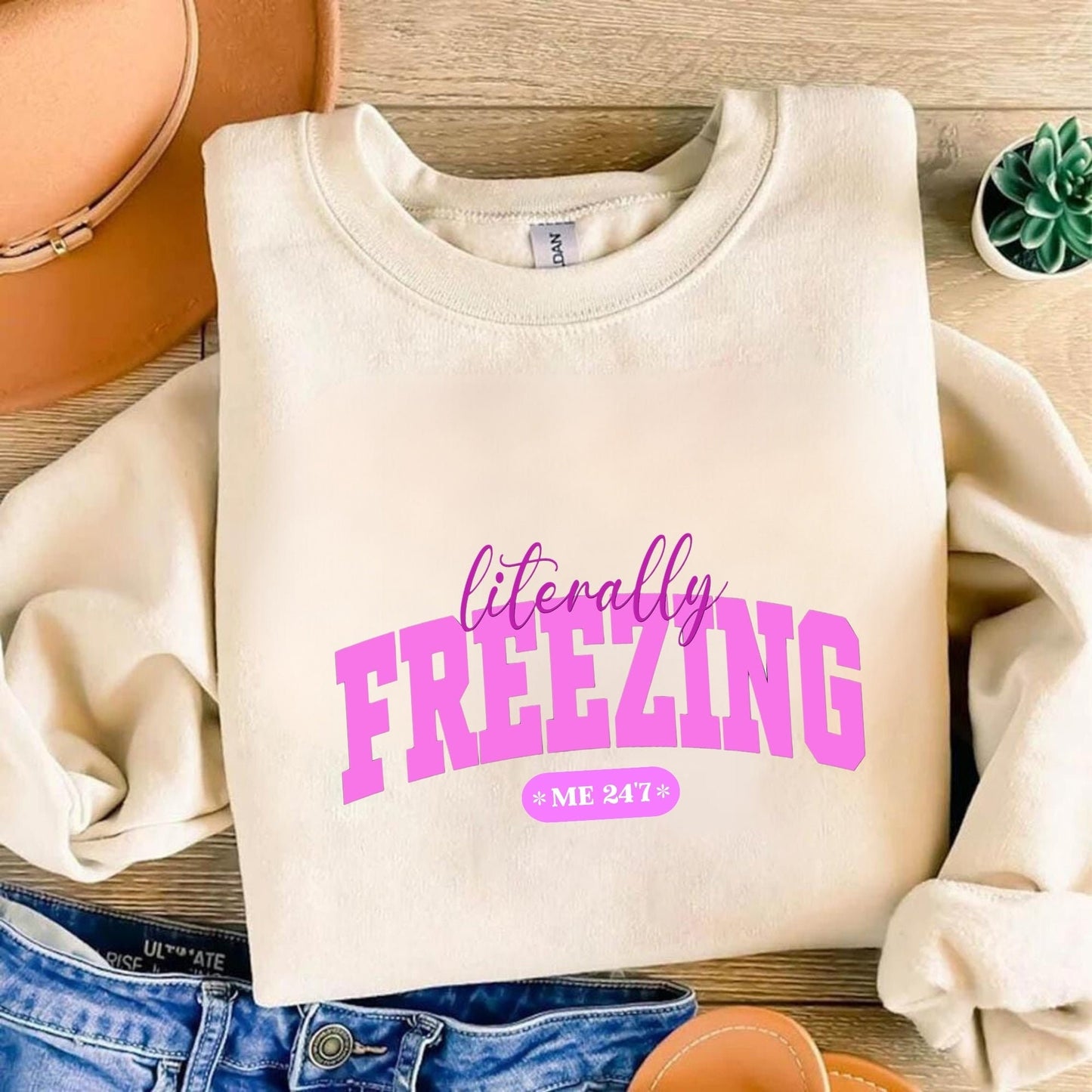 Literally Freezing - Christmas Season - Freezing Season - Cute Winter Gift