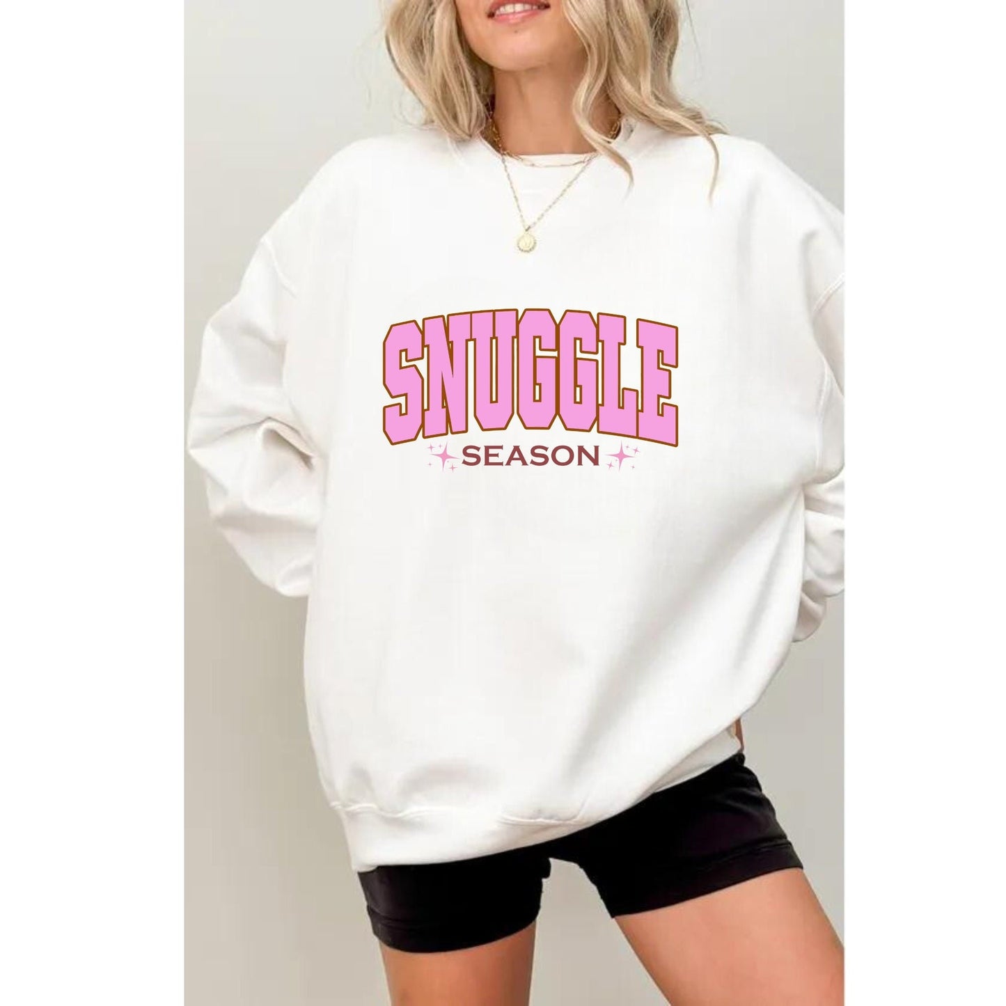 Snuggle Season Tshirt - Perfect Gift for Cold Weather - Cozy Comfort Colors for Fall and Winter