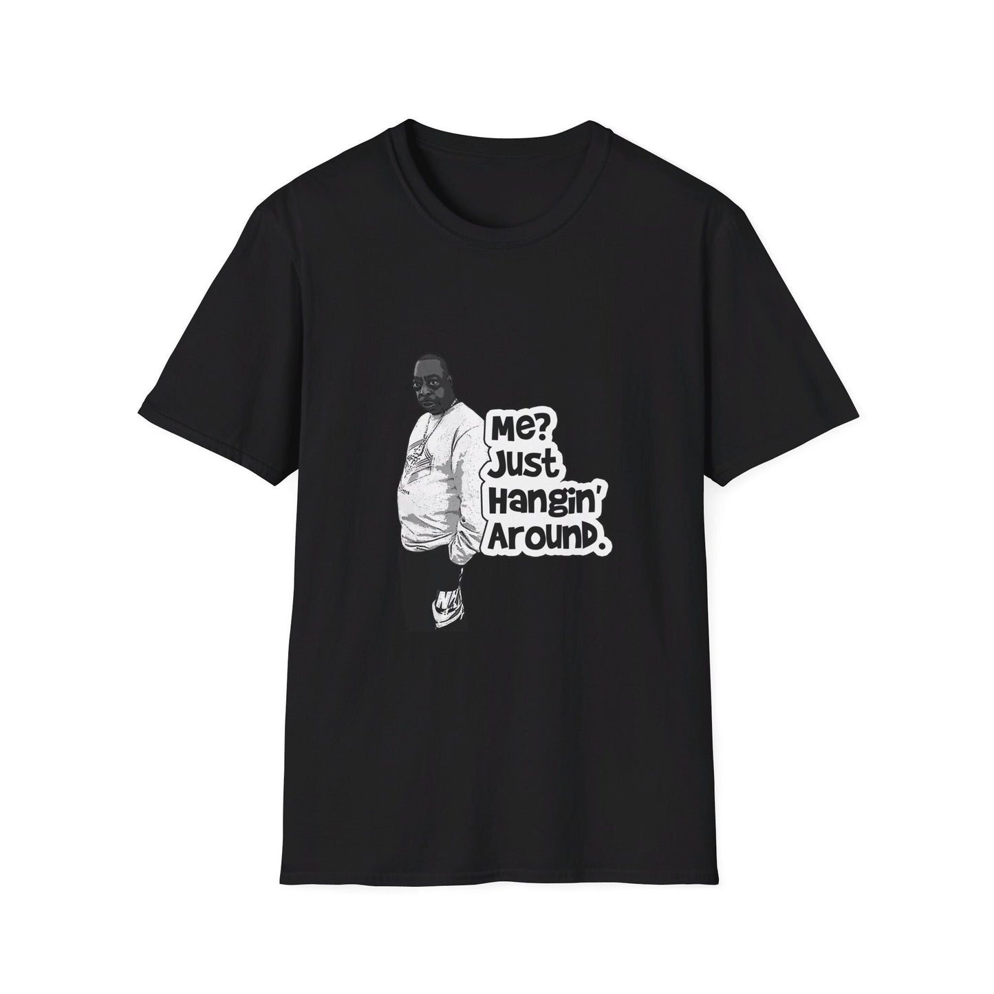 Beetlejuice Me? Just Hanging Around T-Shirt, Funny Beetlejuice Shirt, Viral T-Shirt, Meme Shirt, Funny Meme Tee, Just Hanging Around Shirt