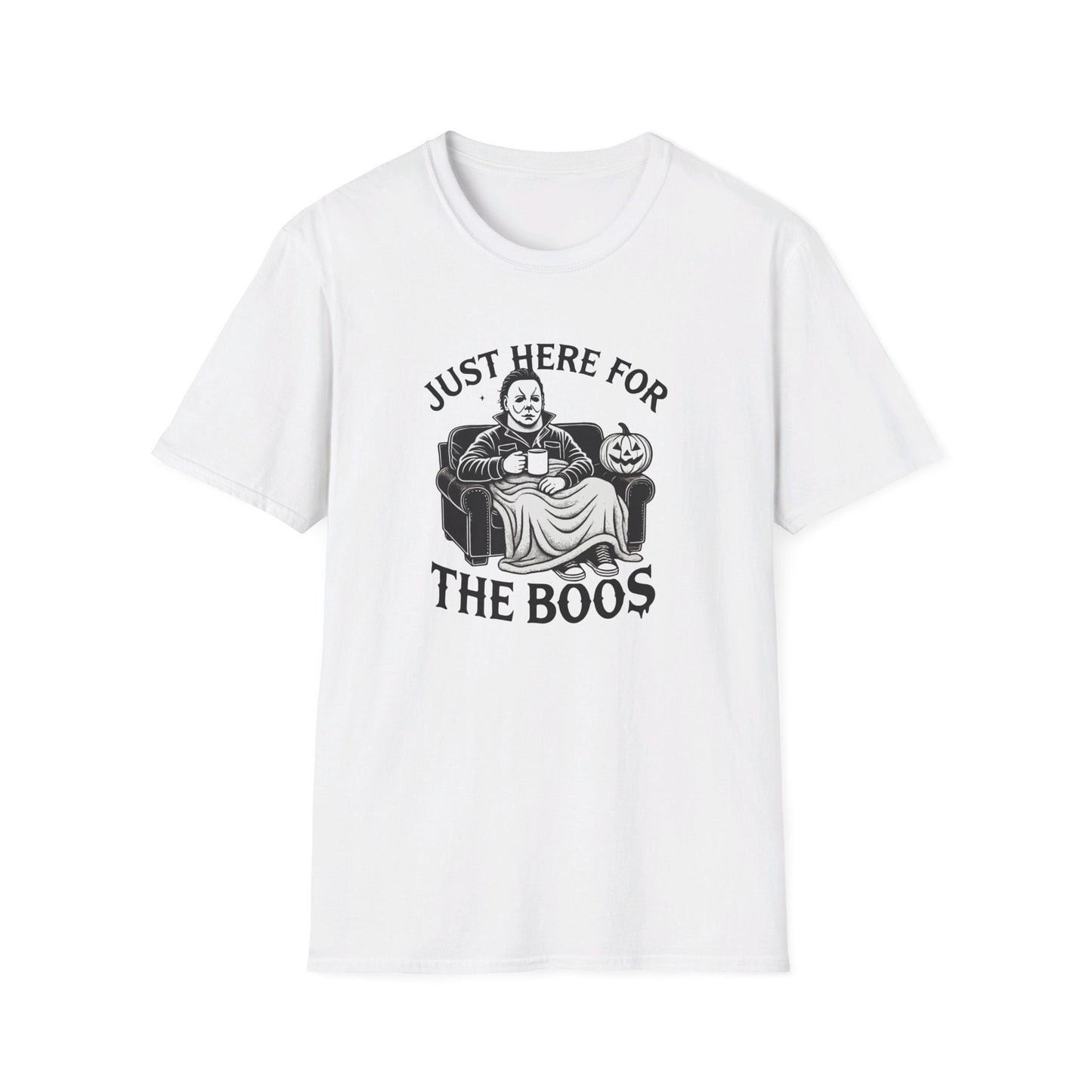 Jason Voorhees Just Here for the Boos T-Shirt, Funny Halloween Shirt, Viral T-Shirt, Funny Halloween T-Shirt, Jason Shirt, Friday the 13th
