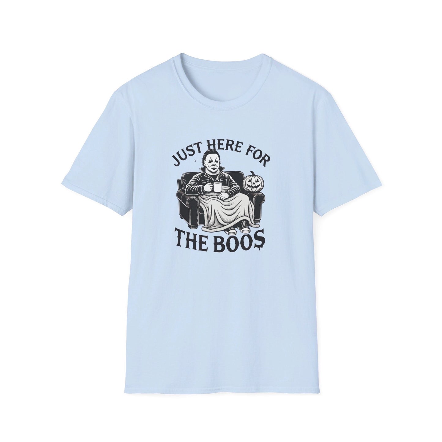 Jason Voorhees Just Here for the Boos T-Shirt, Funny Halloween Shirt, Viral T-Shirt, Funny Halloween T-Shirt, Jason Shirt, Friday the 13th