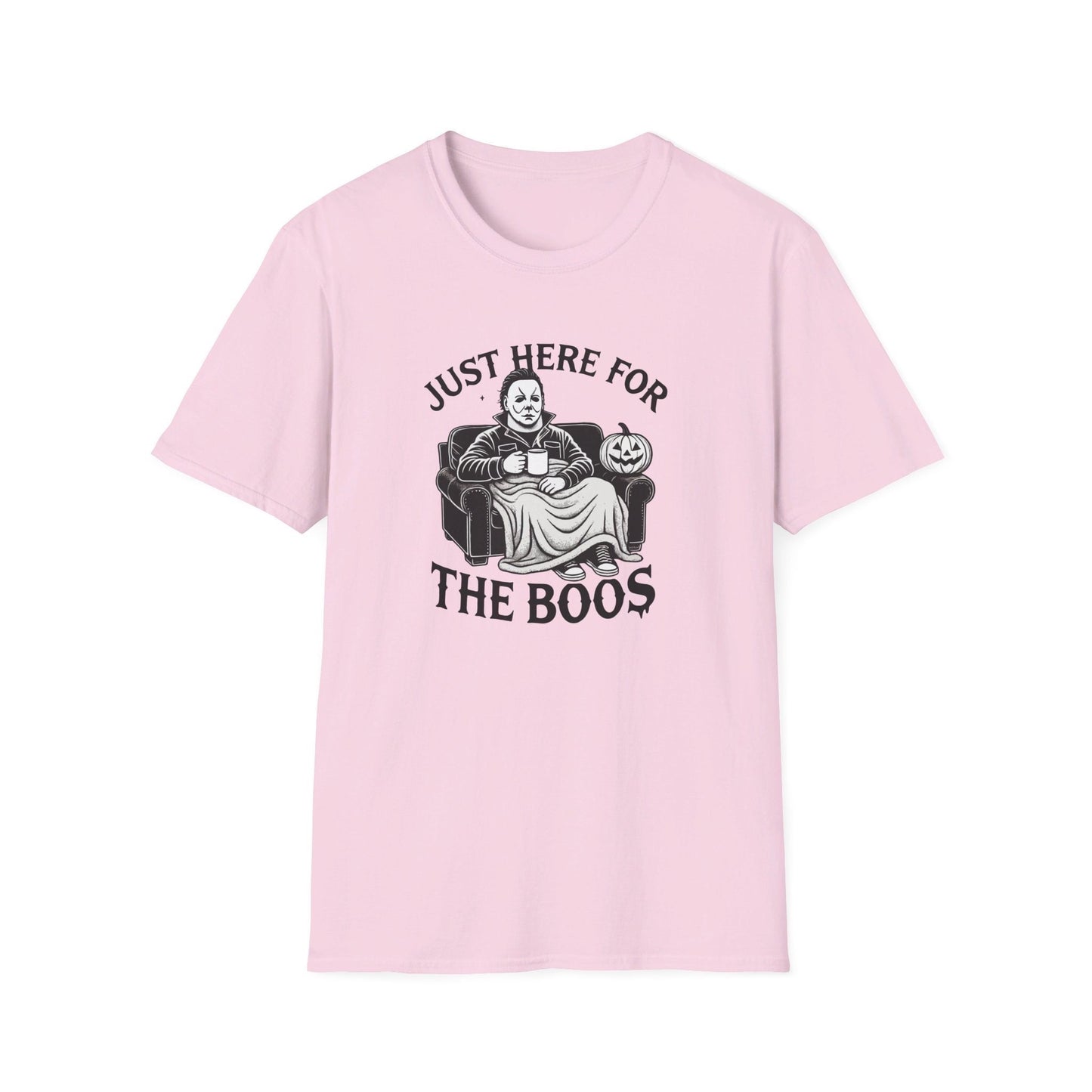 Jason Voorhees Just Here for the Boos T-Shirt, Funny Halloween Shirt, Viral T-Shirt, Funny Halloween T-Shirt, Jason Shirt, Friday the 13th