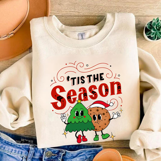 Tis the season Christmas t-shirt - Funny Halloween Tee - Halloween Shirt - Trendy Halloween Shirt