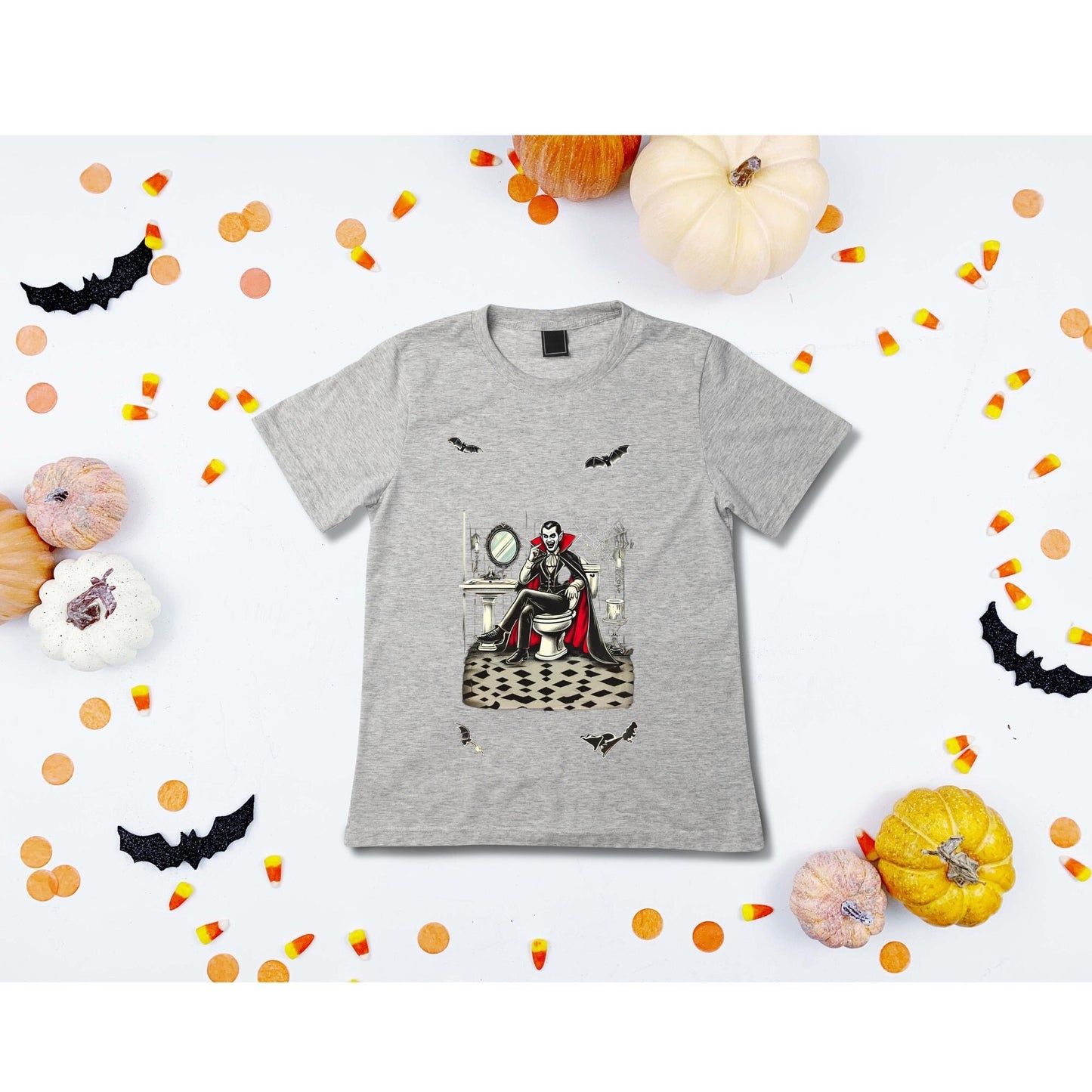 Dracula Shirt - Vintage Horror Shirt - Monster Vampire shirt - Halloween Dracula shirt