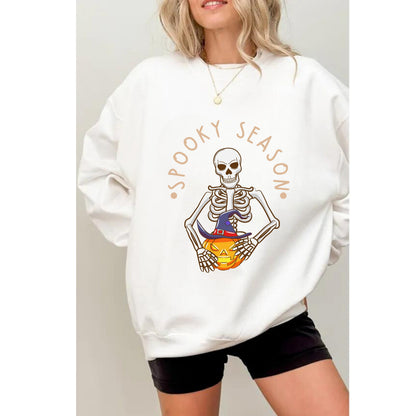 Spooky Season Shirt - Spooky Season Skeleton Shirt - Halloween Skull Shirt - Halloween Shirt