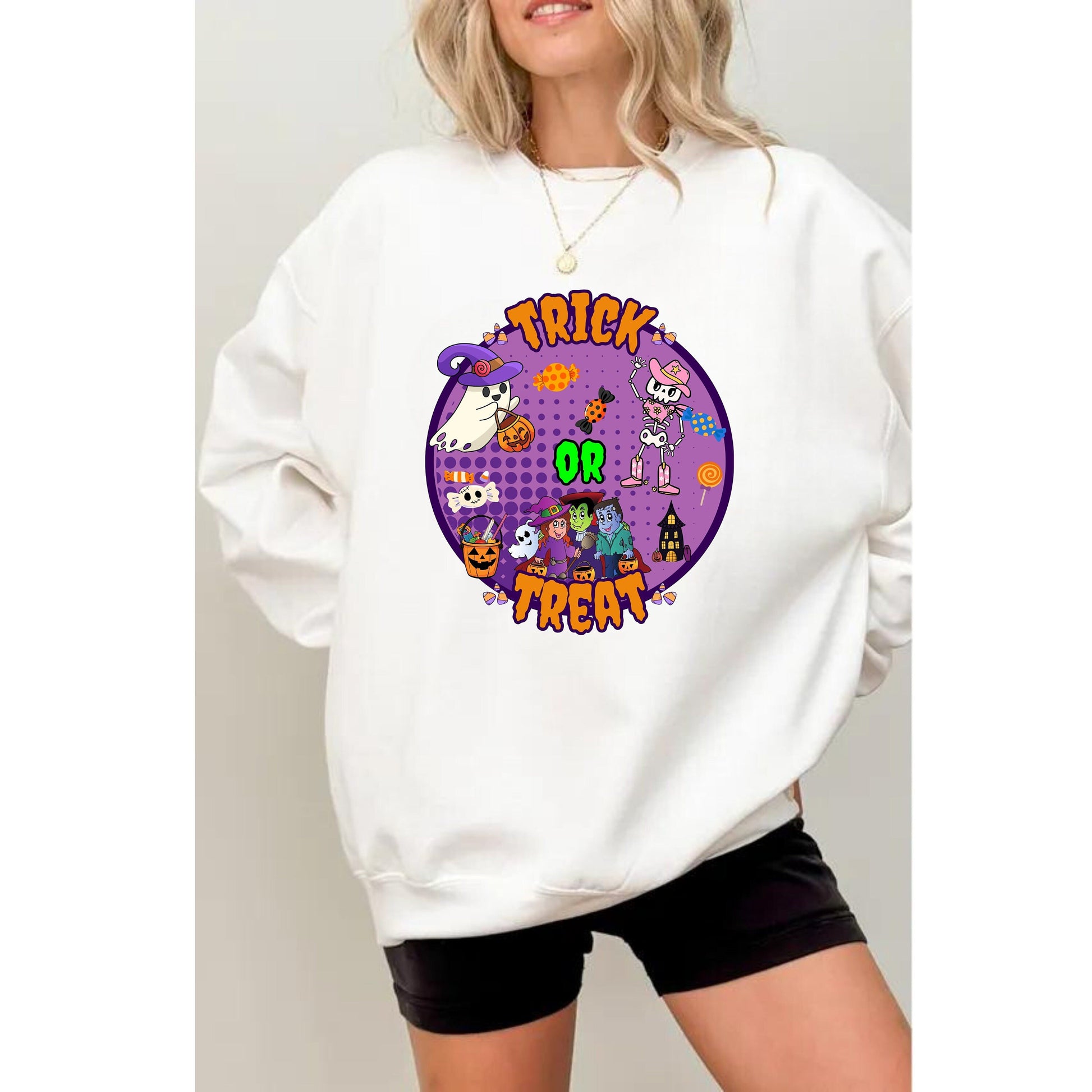 Trick Or Treat Shirt - Trick Or Treat Shirt - Cute Ghost T shirt - Trendy Halloween Shirt
