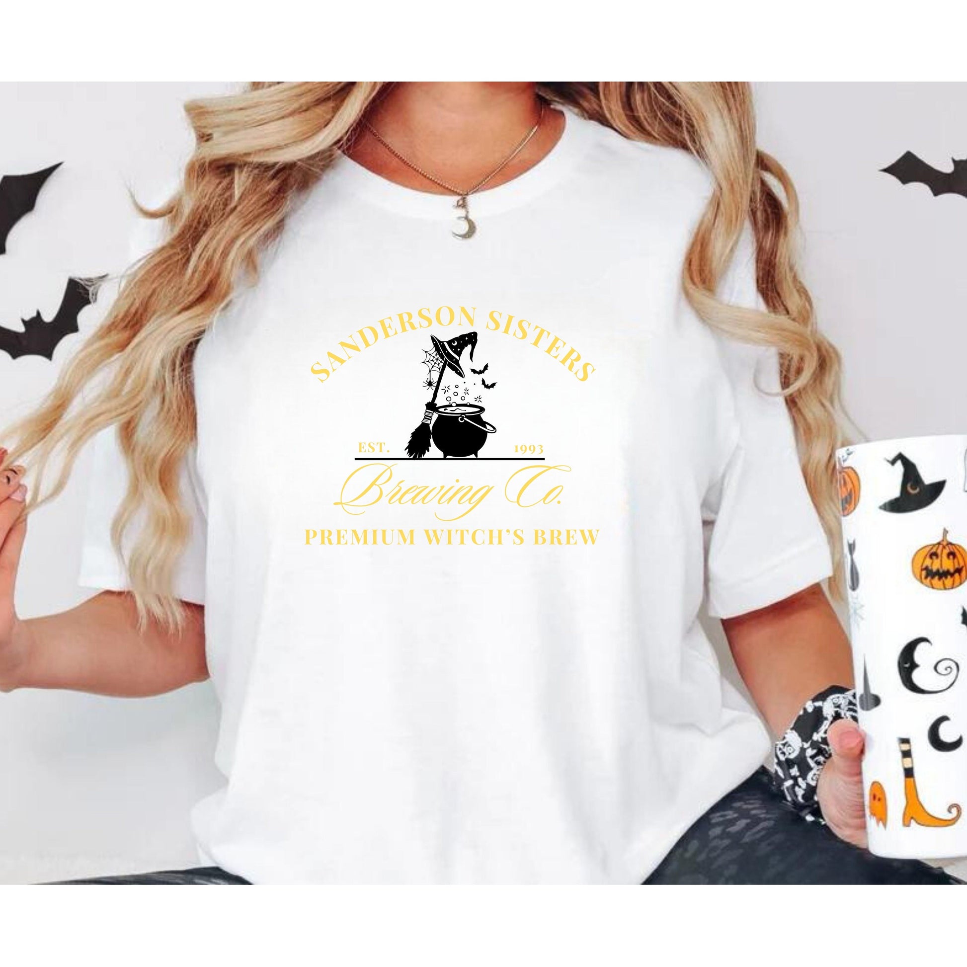 Halloween Salem Sister Brewing Co T shirt - Sanderson Sister Brewing Co Shirt - Witch Tee - Halloween Tshirt - Trendy Halloween Shirt