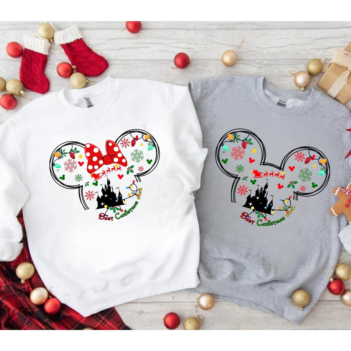 Best Christmas Ever T shirt - Disney Mickey T shirt - Trendy Christmas Shirt - Family T shirt