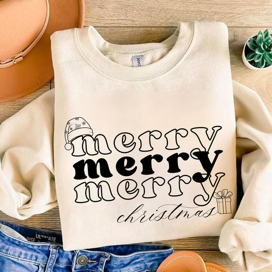 Merry Christmas Shirt - Christmas Family Shirt - Christmas T shirt - Trendy Christmas Shirt