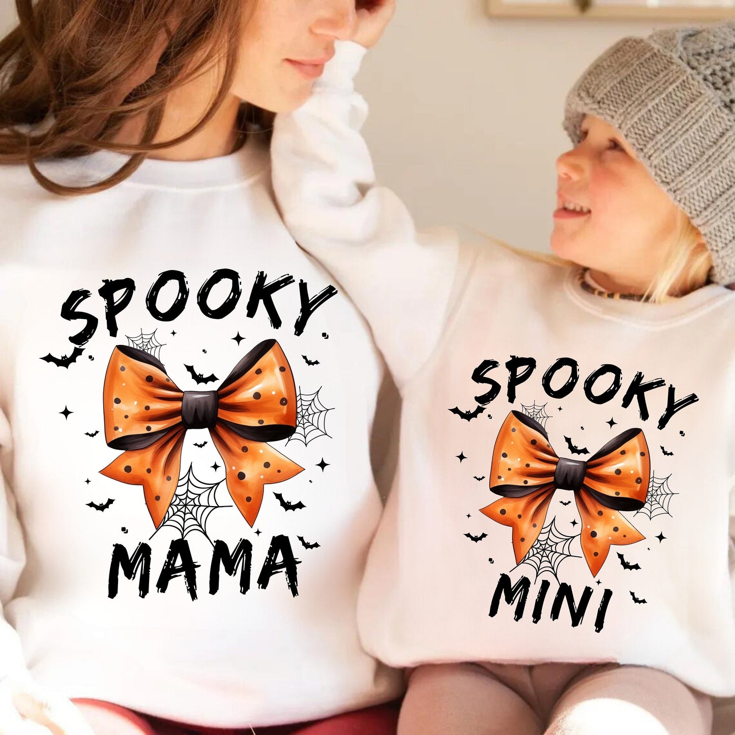 Spooky Mama Shirt - Spooky Mini Shirt - Coquette Halloween - Spooky Season - Retro Halloween