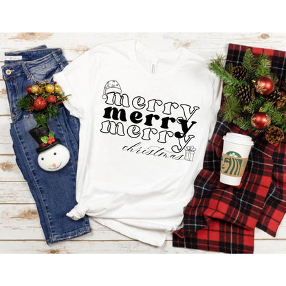 Merry Christmas Shirt - Christmas Family Shirt - Christmas T shirt - Trendy Christmas Shirt