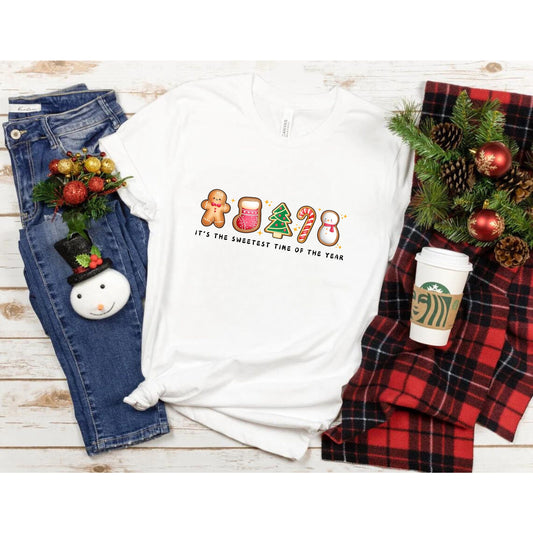 It's the Sweetest Time of the Year Shirt - Cookie Lover Shirt - Christmas Shirt - Trendy Christmas Shirt