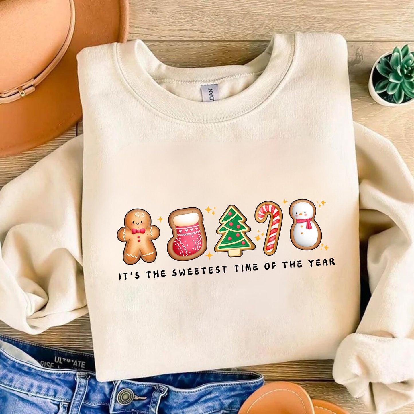 It's the Sweetest Time of the Year Shirt - Cookie Lover Shirt - Christmas Shirt - Trendy Christmas Shirt