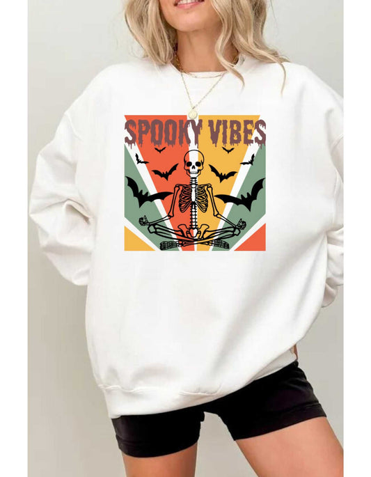 Spooky Vibes Tshirt - Trendy Halloween Shirt - Retro Halloween