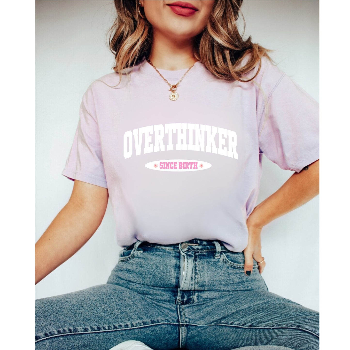 Overthinker Since Birth Shirt - Funny Introvert shirt - Sarcastic Thinker - Funny Sweatshirt