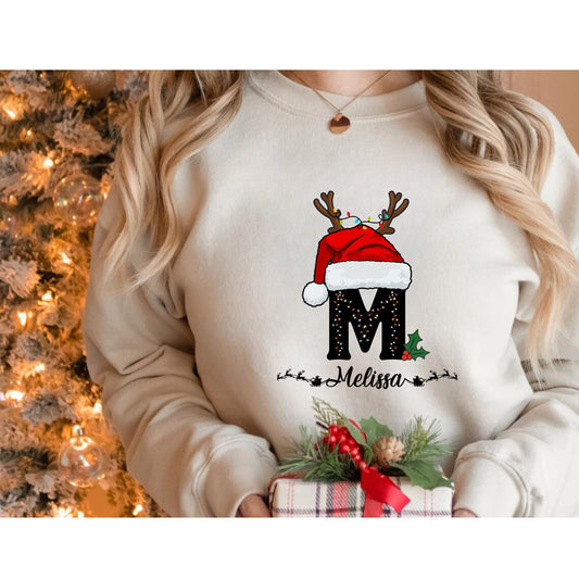 Family Christmas Name Shirt - Personalized Christmas Family T-Shirt - Custom Christmas Shirt With Name