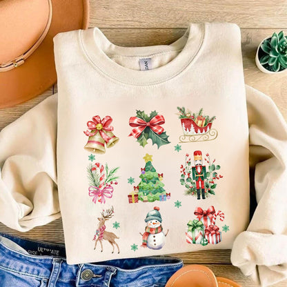 Christmas Holiday Shirt - Christmas Vintage Shirt - Cute Christmas Tshirt - Trendy Holiday Tee